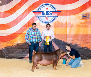 5th Overall Div. 2 Duroc Barrow
NJSA NJSS